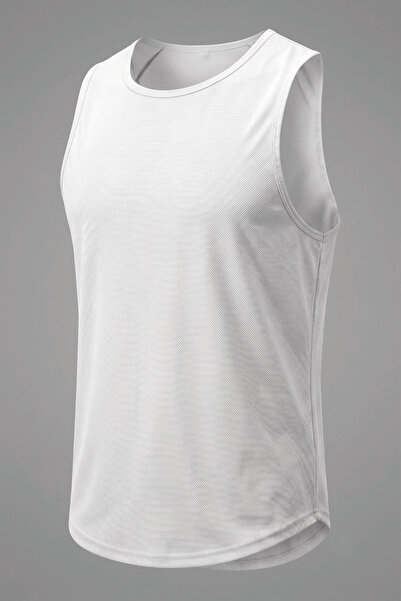 GENIUS STORE Men's Zero Sleeve Sports Athlete Sweat-Wicking Fitness Gym T-Shi...