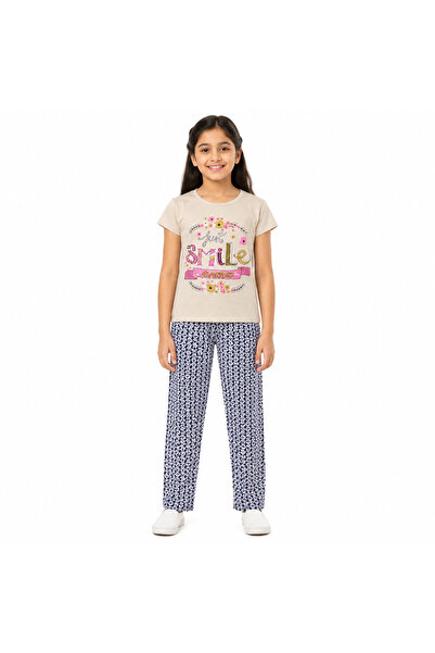 Generic Girls' Set T-Shirt and Pants Just Smile