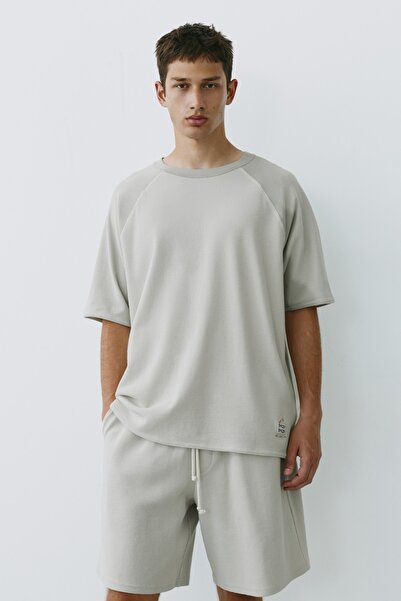 Pull & Bear Kısa reglan kollu tişört