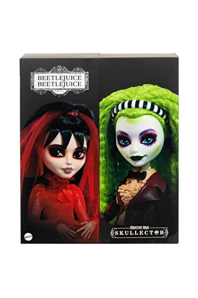 mattel Betelgeuse and Lydia Collectible Doll Top Bottom Set , Mattel, Monster...