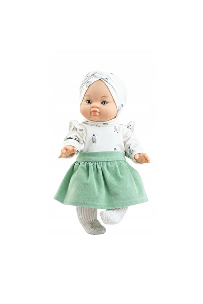 Paola Reina Papusa Gordi Johana, 34 cm, din vinil, Multicolor