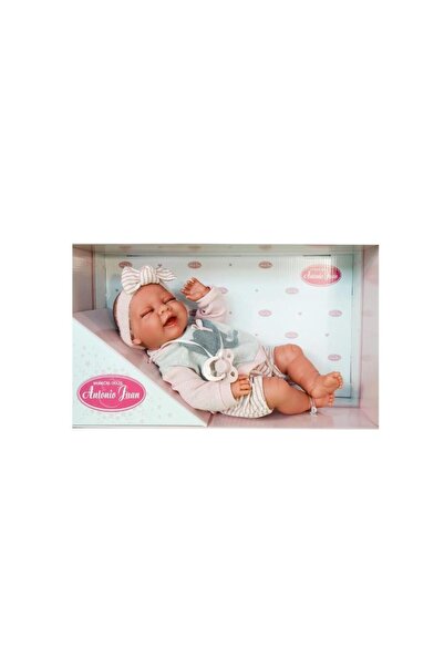 Antonio Juan Papusa Lluna, bebelus zambitor, 34 cm, din vinil, multicolor