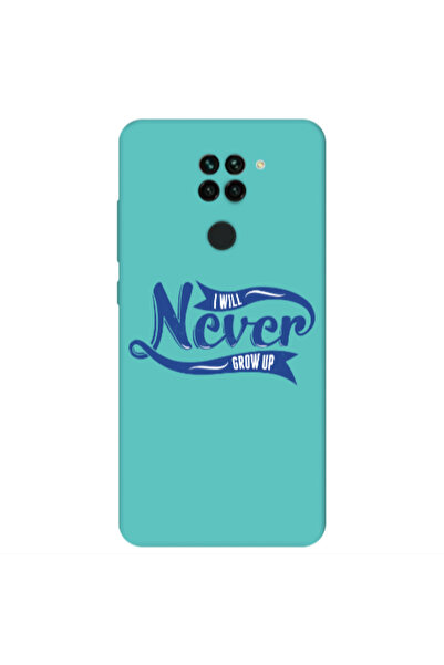 Other Xiaomi Redmi Note 9 I Will Never Grow Up Turquoise Colored Silicone TPU...