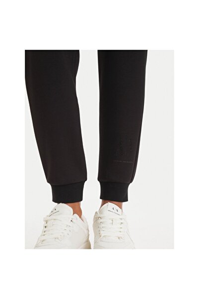 Armani Exchange Pantaloni de trening pentru femei XW000828 AF13397 Negru