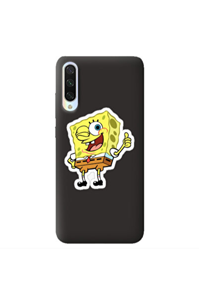 Other Xiaomi Mi 9 Lite spongebob2 Black Colored Silicone TPU Θήκη