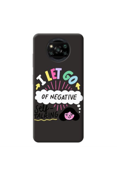 Other Xiaomi Poco X3 /X3 Pro Let go Self talking Black Colored Silicone TPU Θήκη