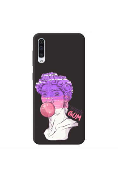 Other Samsung A50 Pin Bubble Black Colored Silicone TPU Θήκη