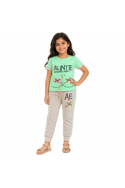 Generic Stylish summer two pieces girls set