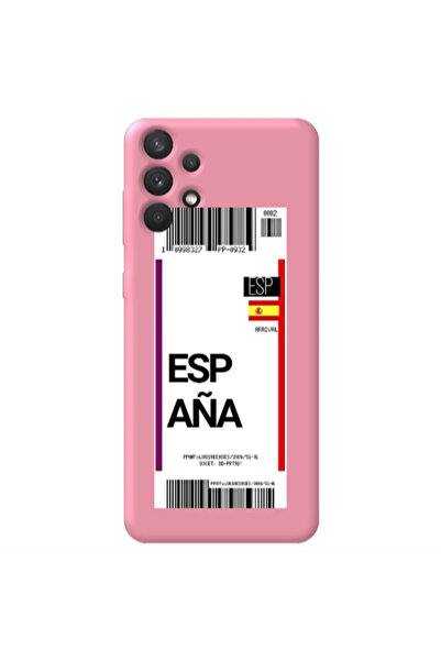 Other Samsung A32 4G Espana Arrival Pink Colored Silicone TPU Θήκη