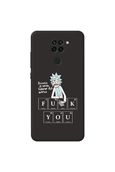 Other Xiaomi Redmi Note 9 Rick Scince is wise Black Colored Silicone TPU Θήκη