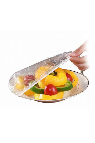 NEXTLY Set de 100 pungi pentru depozitarea alimentelor cu închidere elastică,...