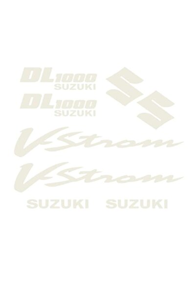 OEM Set de 12 autocolante pentru motocicletă Suzuki DL 1000 V STROM, 22cm, re...