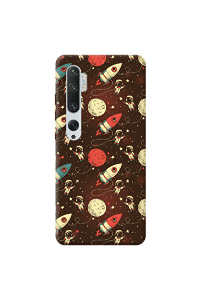Other Xiaomi Mi Note 10 Stars and astronaut Transparent Silicone TPU Θήκη