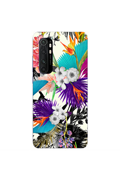 Other Xiaomi Mi Note 10 Lite Sea flowers Transparent Silicone TPU Θήκη
