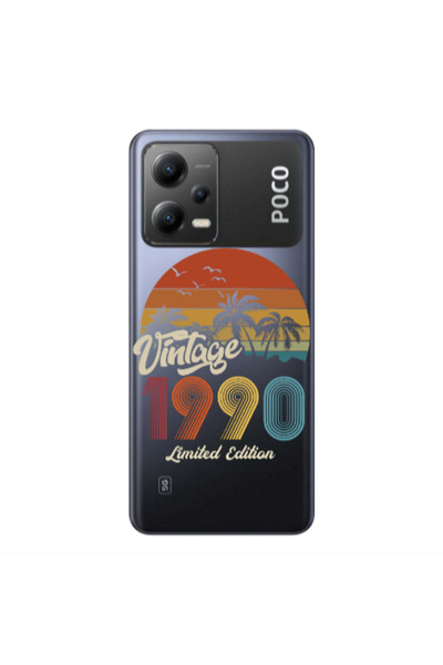 Other Xiaomi Poco X5 Vintage Transparent Silicone TPU Θήκη