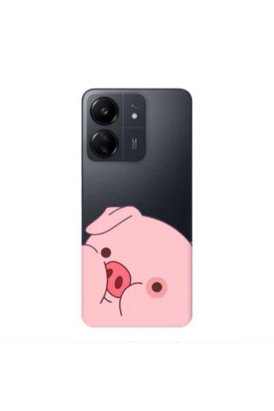 Other Xiaomi Redmi 13C Piggy 2 Transparent Silicone TPU Θήκη
