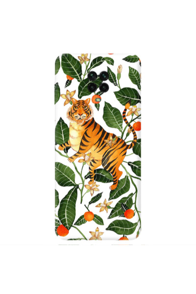 Other Xiaomi Redmi Note 9S Flower Leopard and Laves Transparent Silicone TPU ...