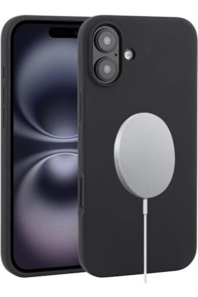 OEM Πίσω Κάλυμμα Σιλικόνης Μαύρο (iPhone 16 Plus) Κωδικός: 01IPH5852