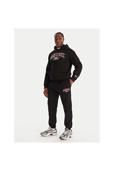 Reebok Pantaloni de trening pentru bărbați RK25149CCM Negru