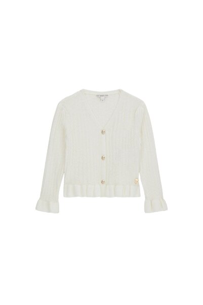 Guess Cardigan de fată K6RR03Z4530 Alb
