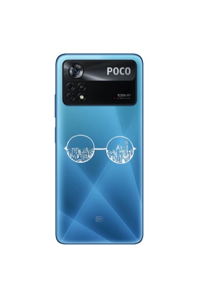 Other Xiaomi Poco X4 Pro Sunglasses Transparent Silicone TPU Θήκη