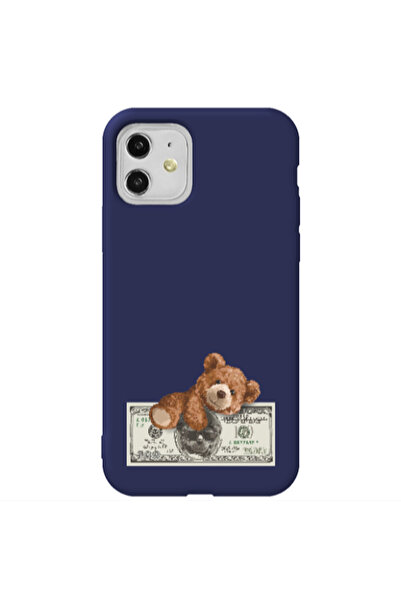 Other Apple iPhone 11 Money Style Dark blue Colored Silicone TPU Θήκη