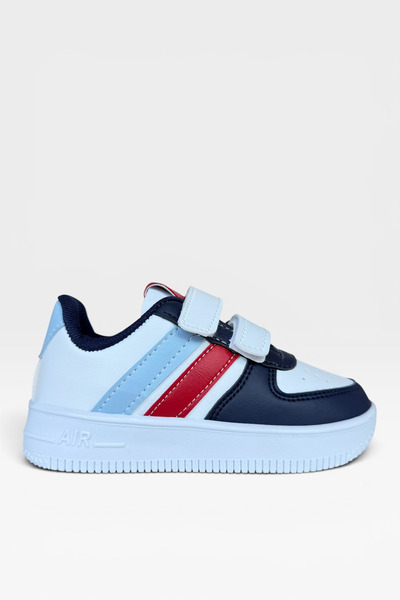 Liger Children's Sneaker Sports Shoes Dark Blue - Red