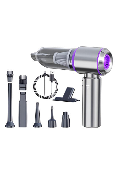 varioshop Aspirator auto fără fir 9-în-1, 16000 Pa, HEPA, USB-C