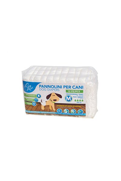 Other Scutece pentru caini LeoPet, dimensiune S (abdomen 40-56 cm), 12 bucati