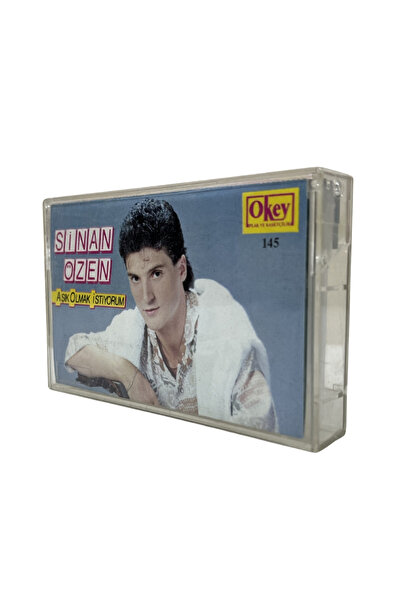 Taşhan Çarşı Sinan Özen - Aşık Olmak İstiyorum Orijinal Dönem Kaseti - Okey P...