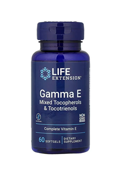 Life Extension Gamma E Mixed Tocopherols & Tocotrienols – Complete Vitamin E ...
