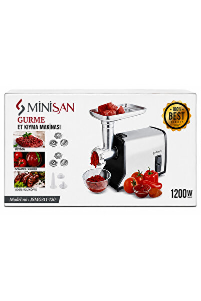 Minisan Gurme Et Kıyma Makinesi