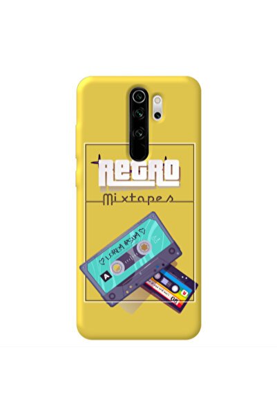 Other Xiaomi Redmi Note 8 Pro Mixtapes Yellow Colored Silicone TPU Θήκη