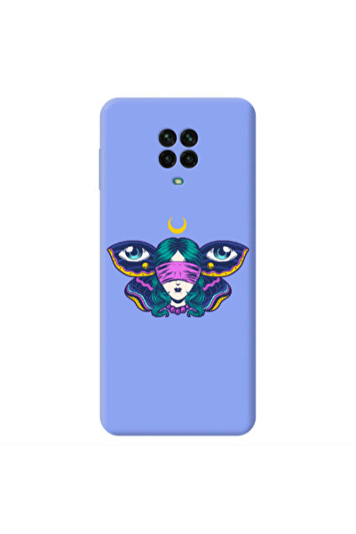 Other Xiaomi Redmi Note 9 Pro Eye in my ear Light Purple Colored Silicone TPU...