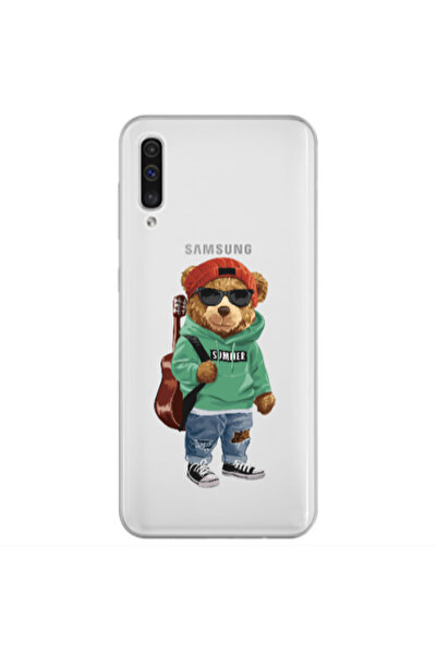Other Samsung A70 Summer Tedy Transparent Silicone TPU Θήκη