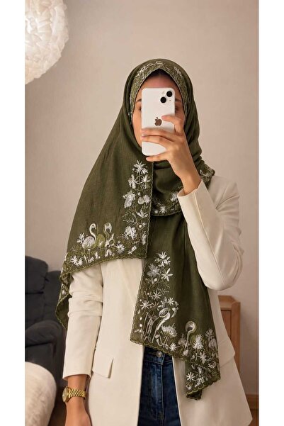 Veil Designer Royal Night Magic Veil in Navy Blue, Three-Pointed Embroidery, ...