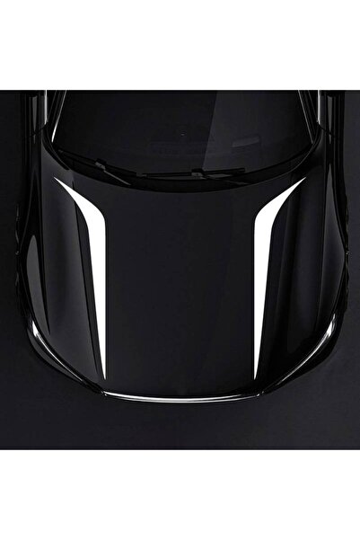 Avex Set de 2 autocolante autoadezive pentru tuning, design  "Hood Stripes V2...