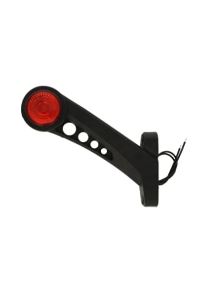 WAS Lampa Gabarit Stanga Alb/Rosu Led 12/24v