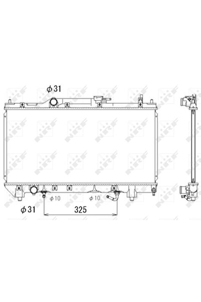 NRF Radiator Racire Motor TOYOTA AVENSIS