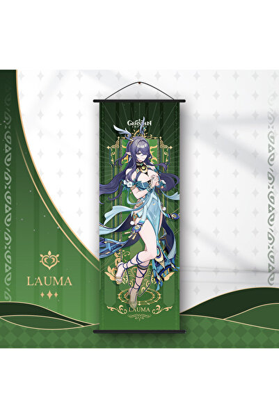 Choice4 as shown lauma Genshin Impact Scroll Canvas Colombina Flins Arlecchin...