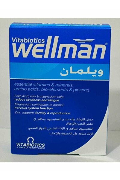 Vitabiotics Wellman Multivitamin & Multimineral 30 Capsules