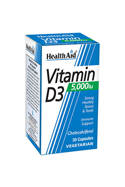 Healthaid Health Aid Βιταμίνη D3 5000IU 30 Κάψουλες