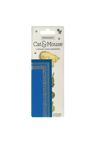 İF Bookminders marcaje metalice pentru carte CAT & MOUSE (4 buc.)