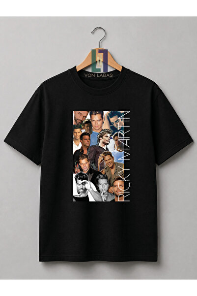 Grafftee Clothing Ricky Martin Special Design Printed Unisex Premium Cotton T...