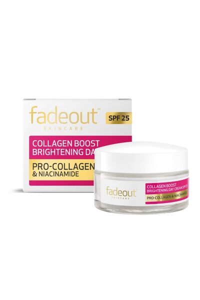 Fade Out Advanced COLLAGEN BOOST Brightening Day Cream SPF 25 with Hyaluronic...