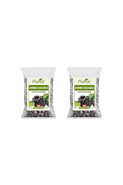 Pronat 2 x Organic dried aronia berries, 100g