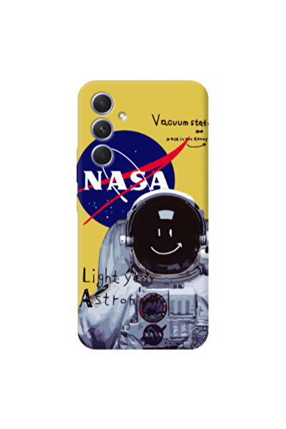 Other Samsung A56 Vacuum State Yellow Colored Silicone TPU Θήκη