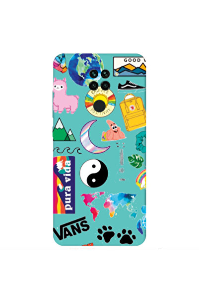 Other Xiaomi Redmi Note 9 Vans Turquoise Colored Silicone TPU Θήκη