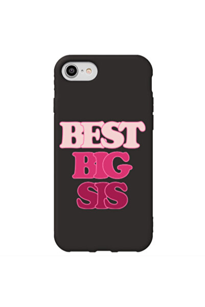 Other Apple iPhone 7 Be Creative Black Colored Silicone TPU Θήκη