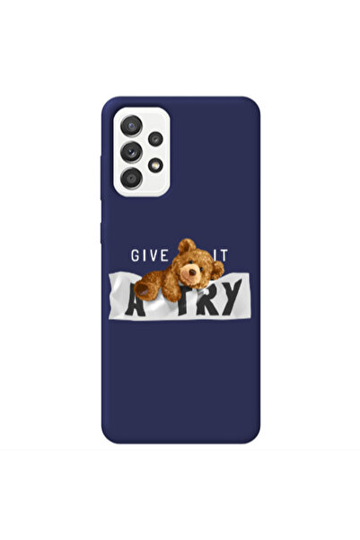 Other Samsung A23 Give me Dark blue Colored Silicone TPU Θήκη